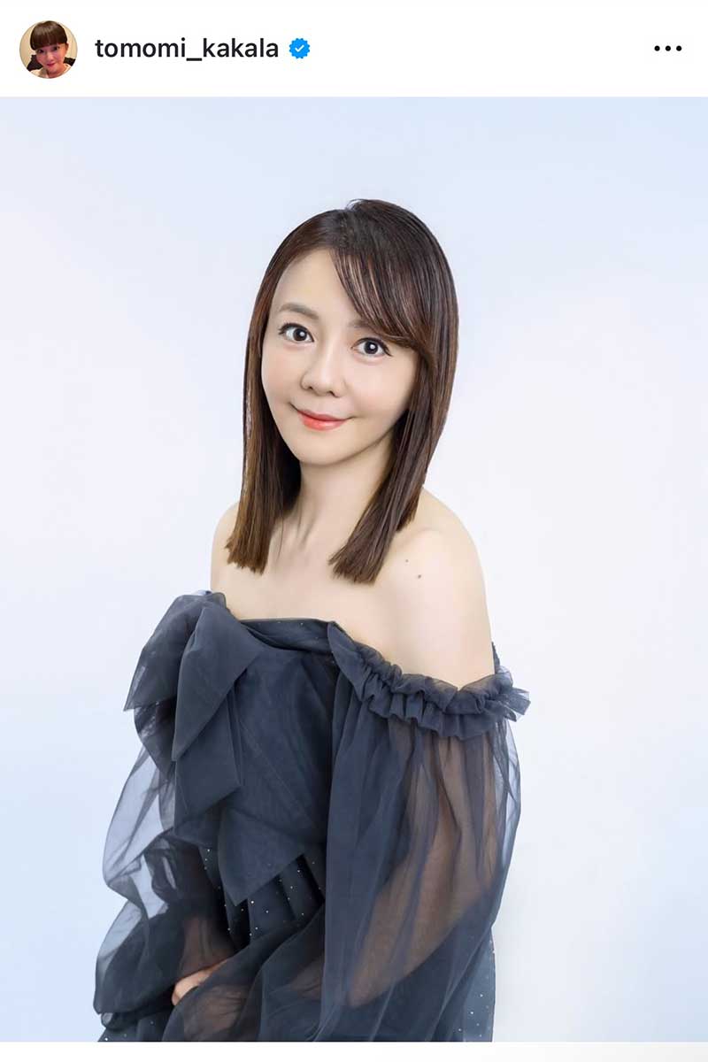 華原朋美【写真：インスタグラム（＠tomomi_kakala）より】