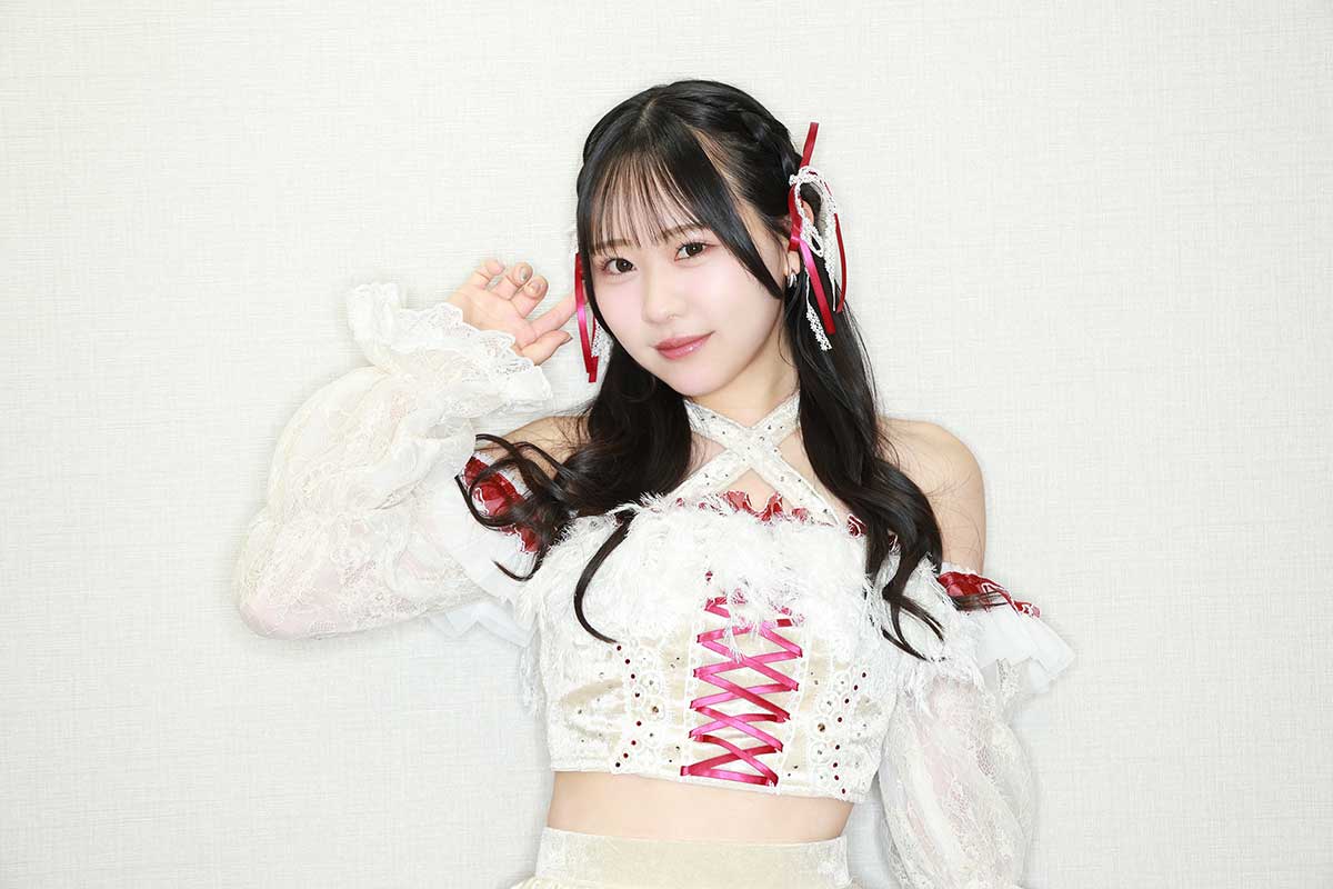 広島は「私の原動力はファンの方」と感謝する【写真：山口比佐夫】