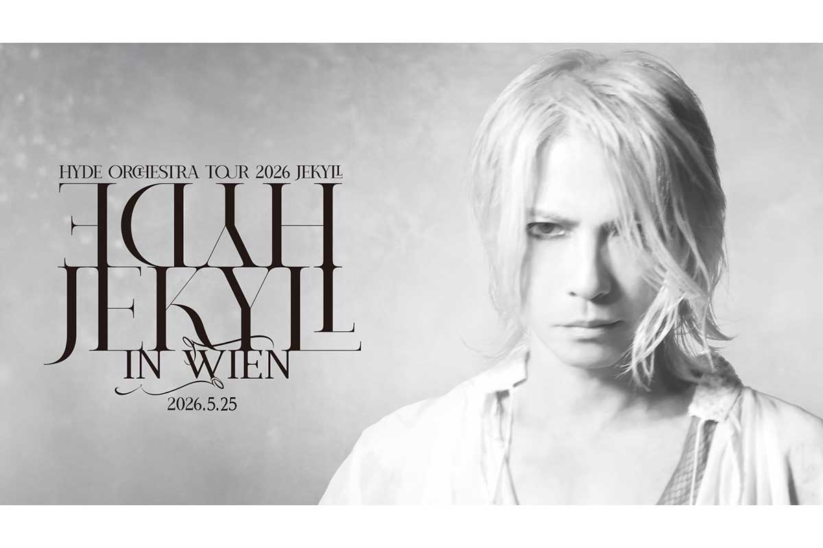 HYDE、ウィーンでオーケストラと歴史的共演　26年ツアーで日本人ロック歌手史上初の挑戦