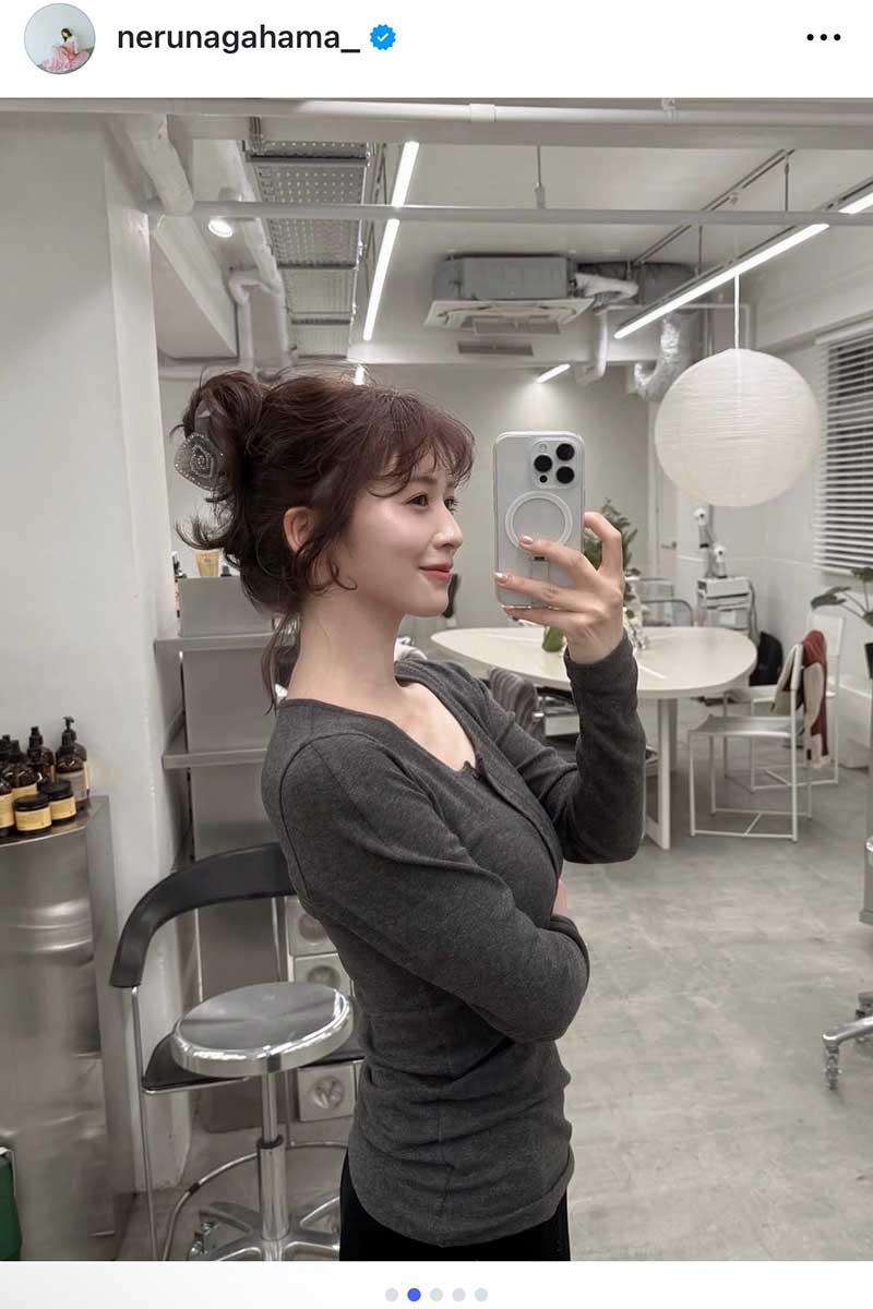 長濱ねる【写真：インスタグラム（＠nerunagahama_）より】