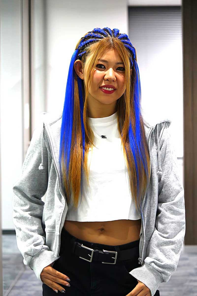 2025年を振り返った葉月【写真：橋場了吾】