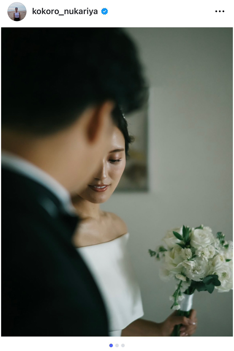 日本テレビ・忽滑谷こころアナウンサーの実際の投稿【写真：インスタグラム（＠kokoro_nukariya）より】