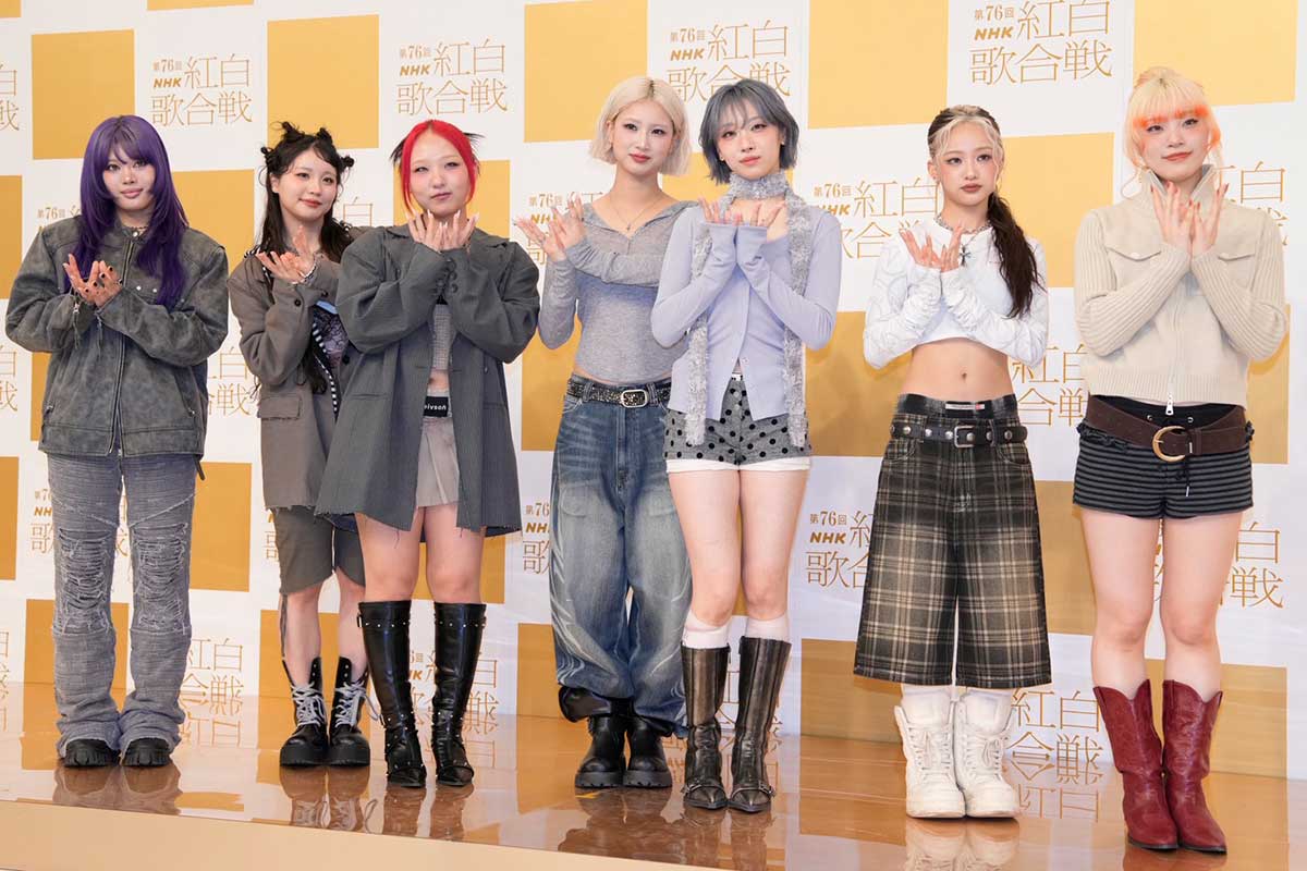 【紅白リハ】HANA、デビューイヤーの今年は「すごく成長できた年」　漢字一文字は「花」