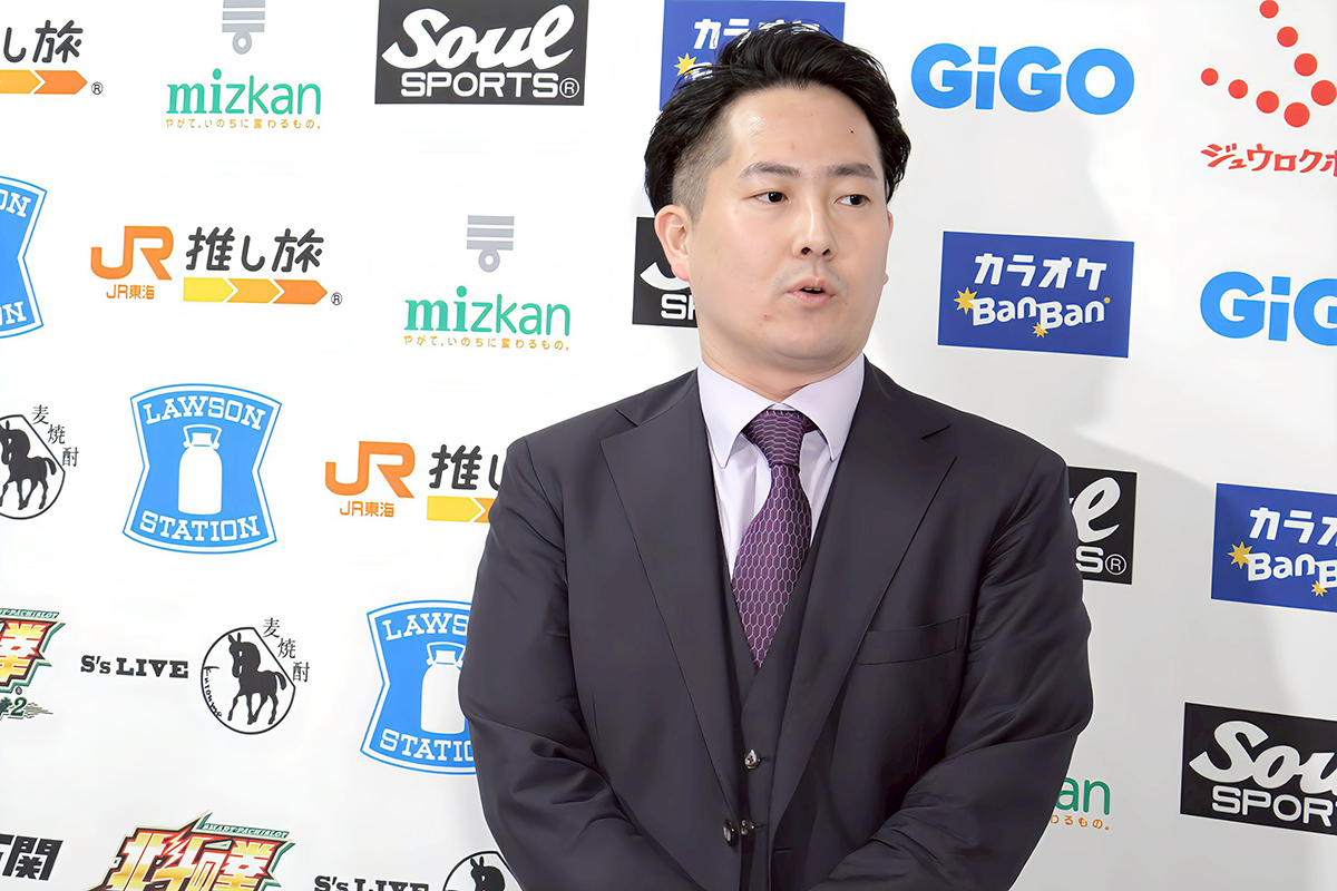 両国大会そして2025年を総括した岡田太郎社長【写真：橋場了吾】