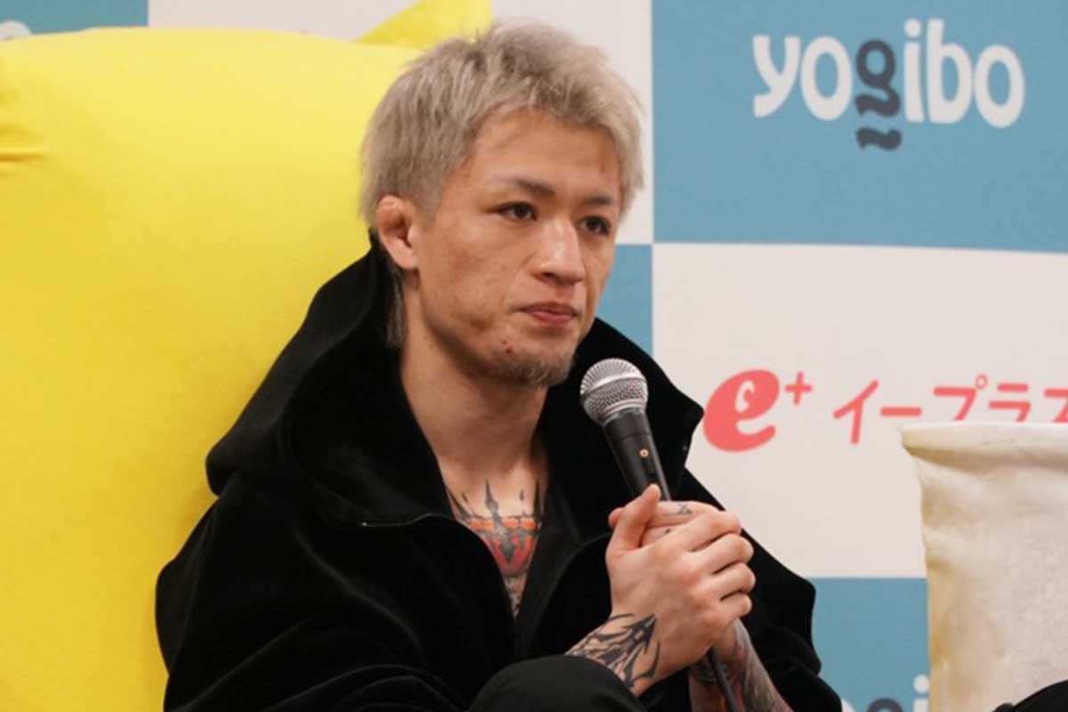 試合後、会見に臨んだジョリー【写真：ENCOUNT編集部】