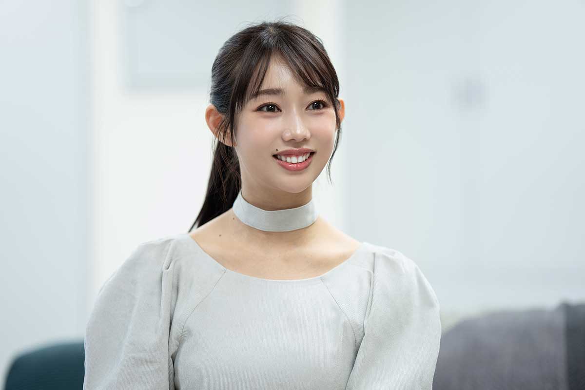 セント・フォース入りの経緯を語った堀江聖夏【写真：増田美咲】