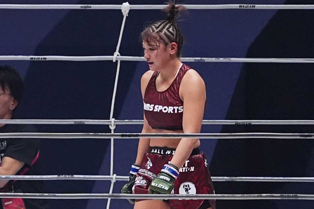 伊澤星花に敗北したRENA【写真：小林靖】