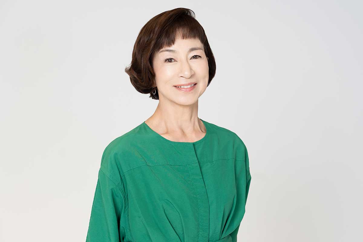 パチンコ店の謎めいた常連客を演じた原田美枝子【写真:増田美咲】