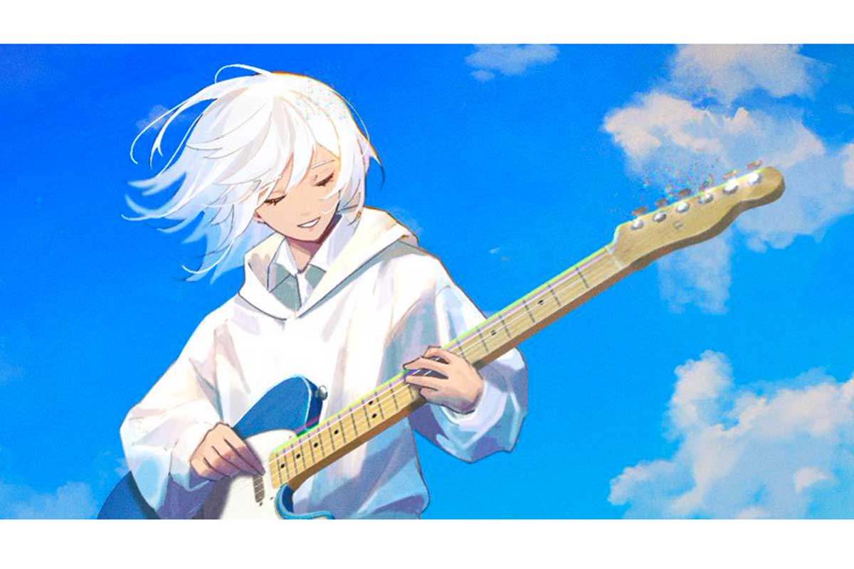 はるな。【写真：X（＠guitar_riyo）より】