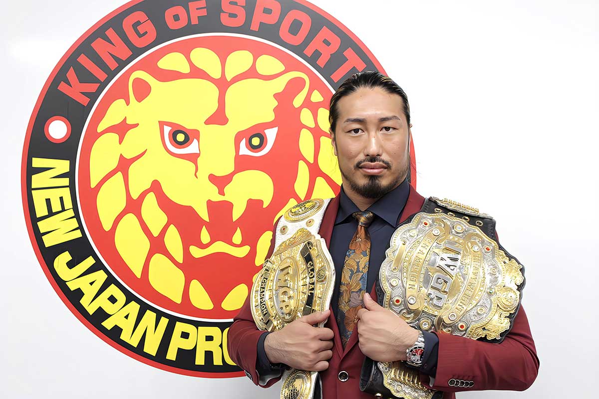 新日本・辻陽太がIWGPヘビー級王座を復活　棚橋社長に直談判で「世界ヘビー」解体、伝説のベルトが再始動