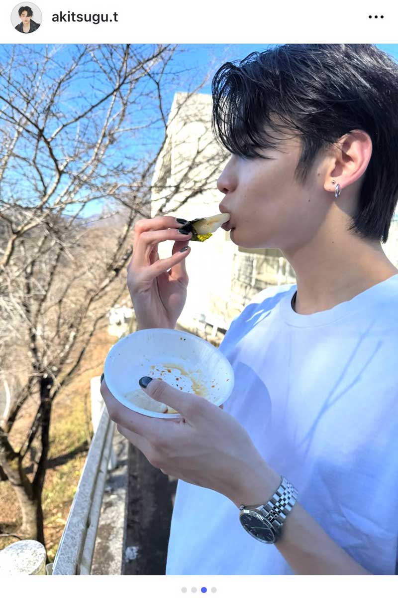 冨永章胤の実際の投稿【写真：インスタグラム（@akitsugu.t）より】