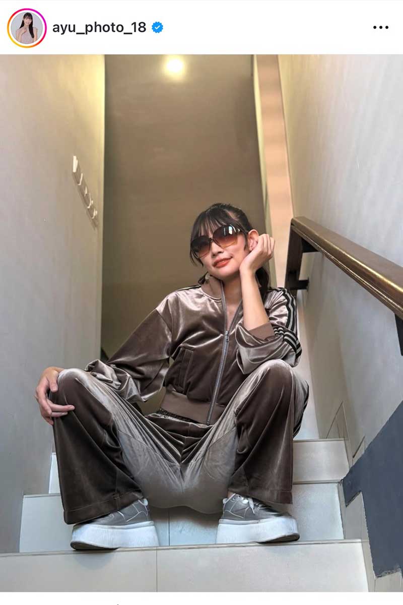 波崎天結の実際の投稿【写真:インスタグラム(@ayu_photo_18)より】