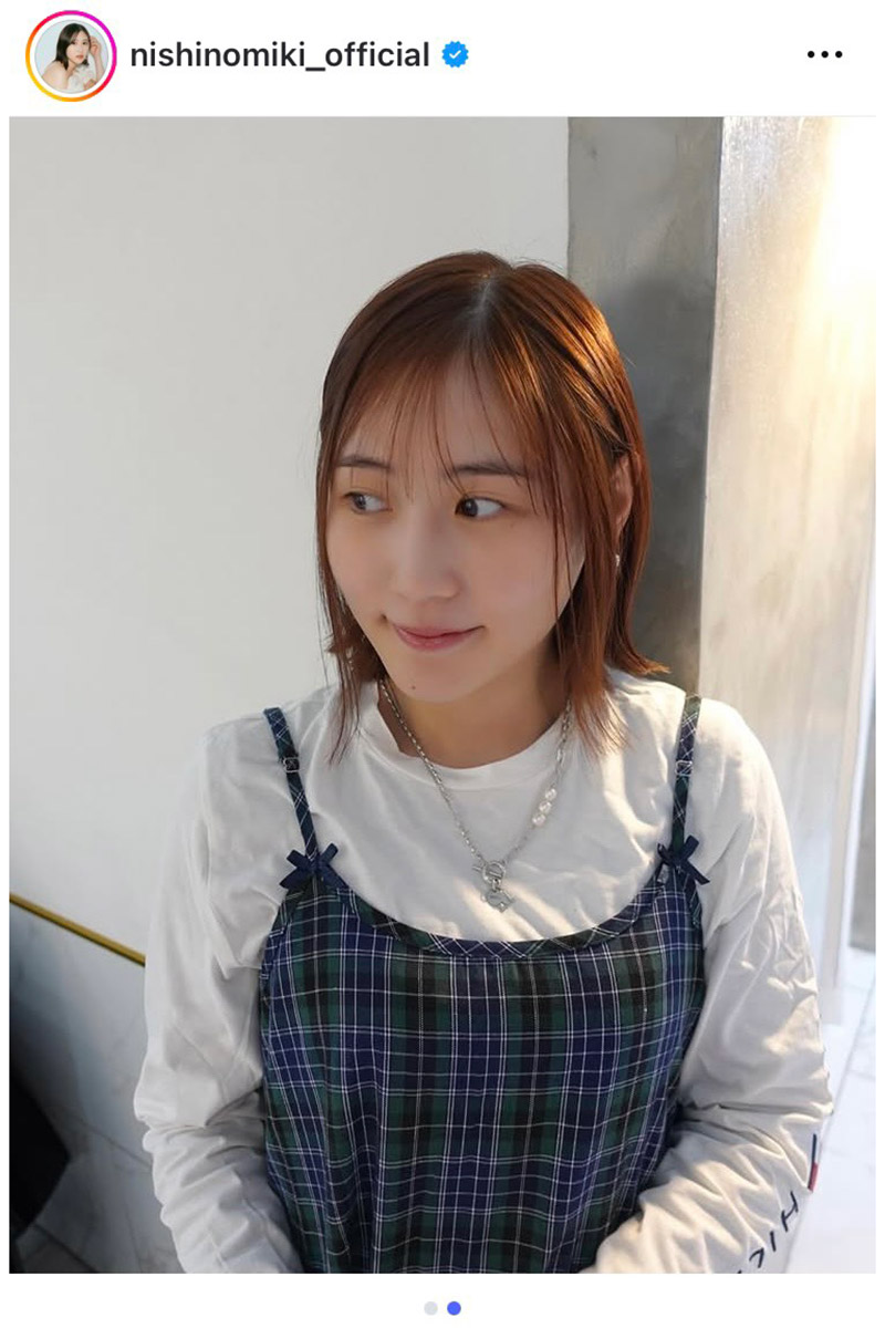 西野未姫【写真:インスタグラム(@nishinomiki_official)より】
