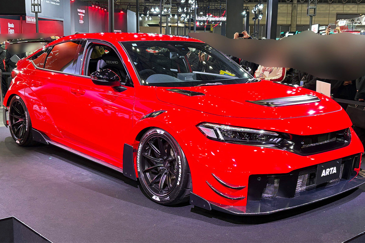 オートバックスセブンが究極のカスタムカーを作り上げた【写真:ENCOUNT編集部】