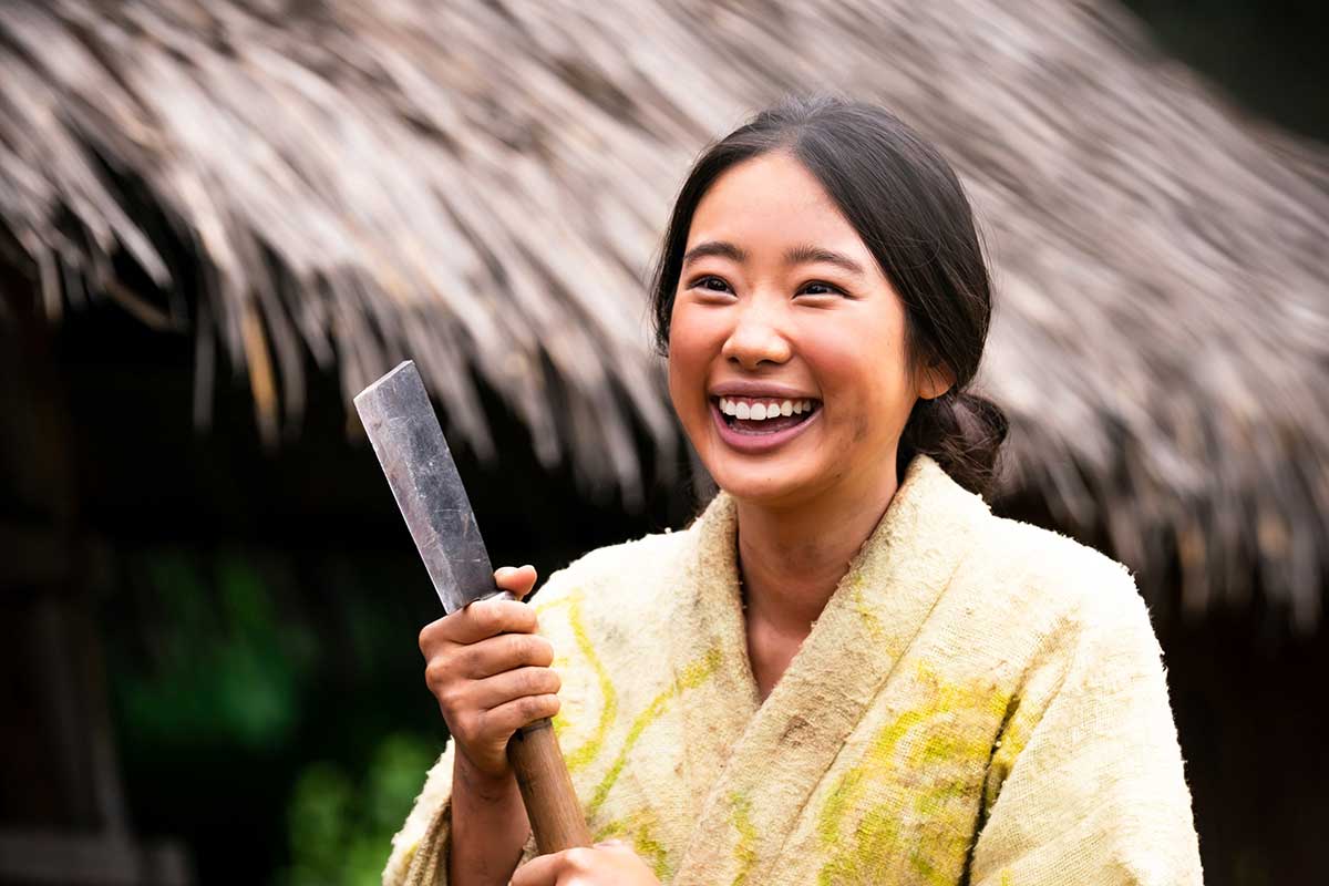 【豊臣兄弟！】倉沢杏菜、仲野太賀＆池松壮亮に驚き「こんなに遊び心持ってお芝居を」