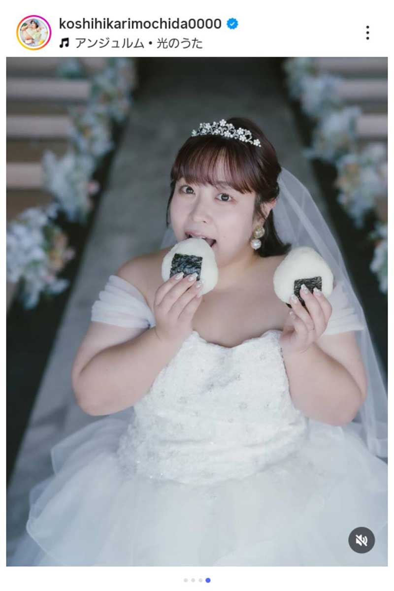 餅田コシヒカリの実際の投稿【写真：インスタグラム（＠koshihikarimochida0000）より】