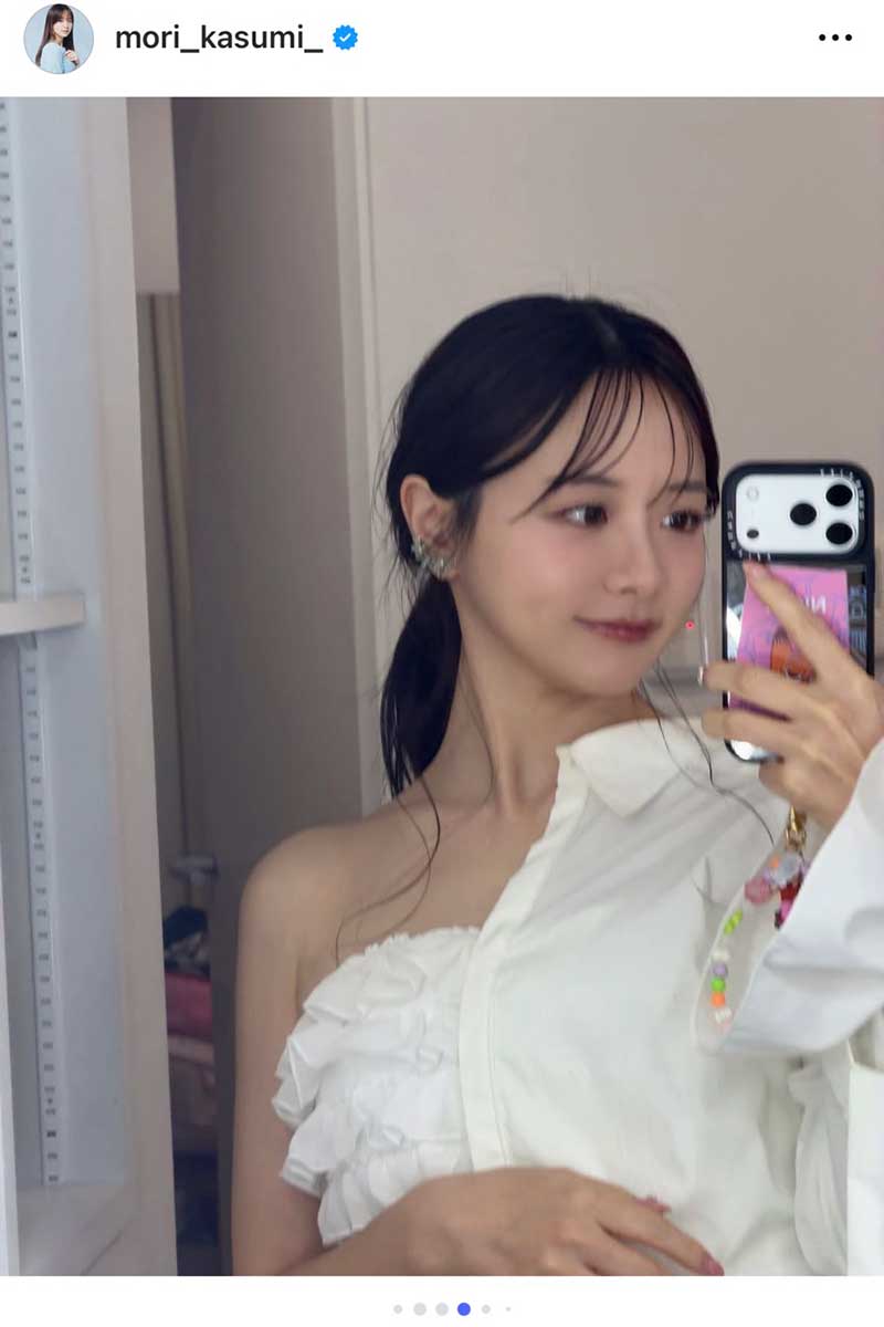 森香澄【写真：インスタグラム（@mori_kasumi_）より】