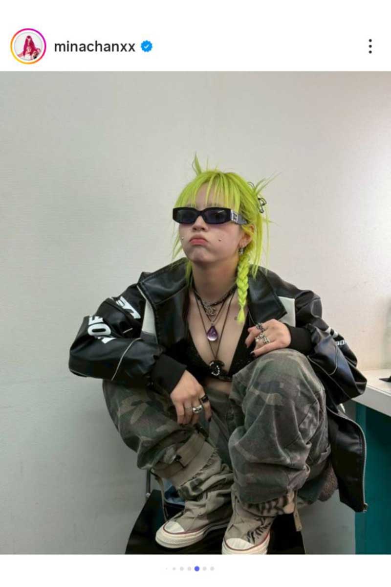 ちゃんみなの実際の投稿【写真:インスタグラム(@minachanxx)より】