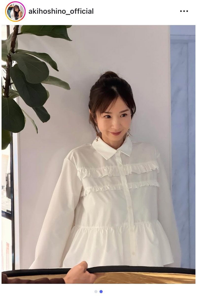 ほしのあき【写真：インスタグラム（＠akihoshino_official）より】