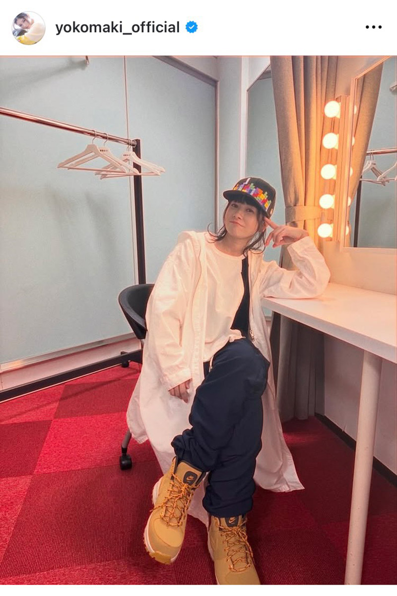 真木よう子の実際の投稿【写真:インスタグラム(@yokomaki_official)より】