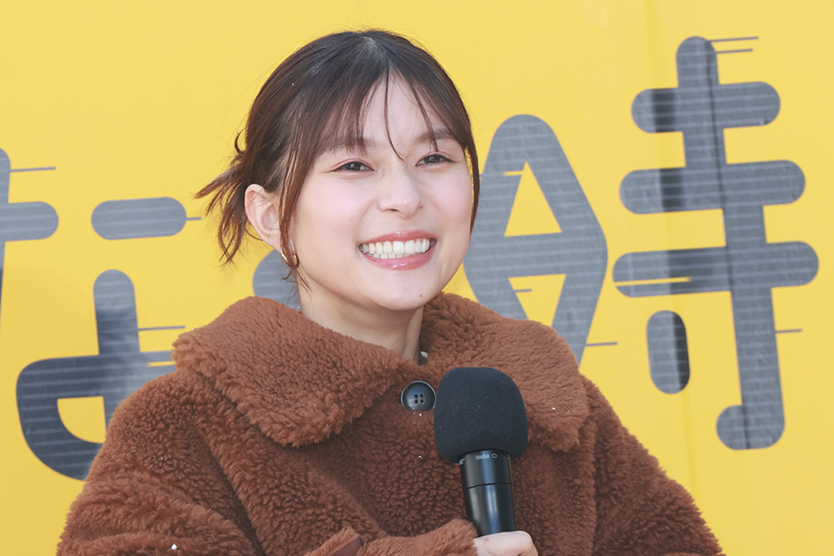 イベントに登壇した芳根京子【写真：ENCOUNT編集部】