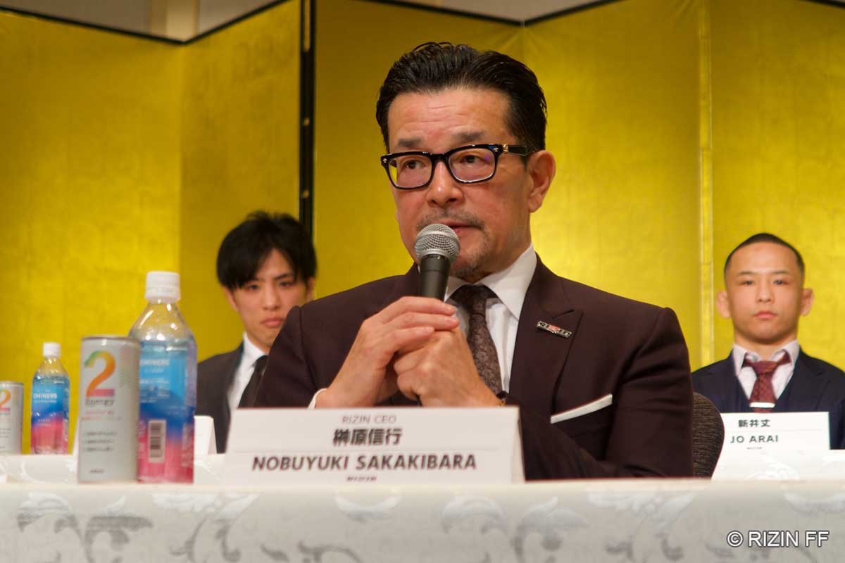 【RIZIN】榊原CEO、朝倉未来の復帰時期に言及「手術を経て年後半に」　平本蓮や鈴木千裕も上半期に復活か
