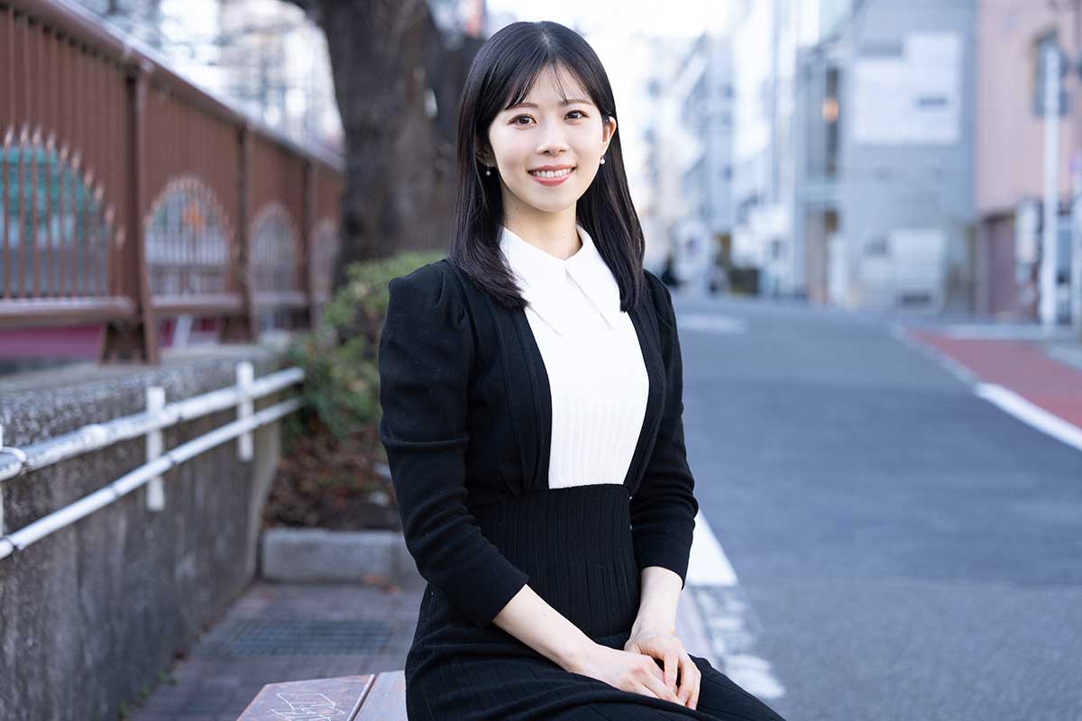 異色キャリアを歩んできた三上萌々アナウンサー【写真：増田美咲】