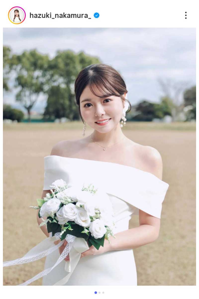 中村葉月の実際の投稿【写真：インスタグラム（＠hazuki_nakamura_）より】