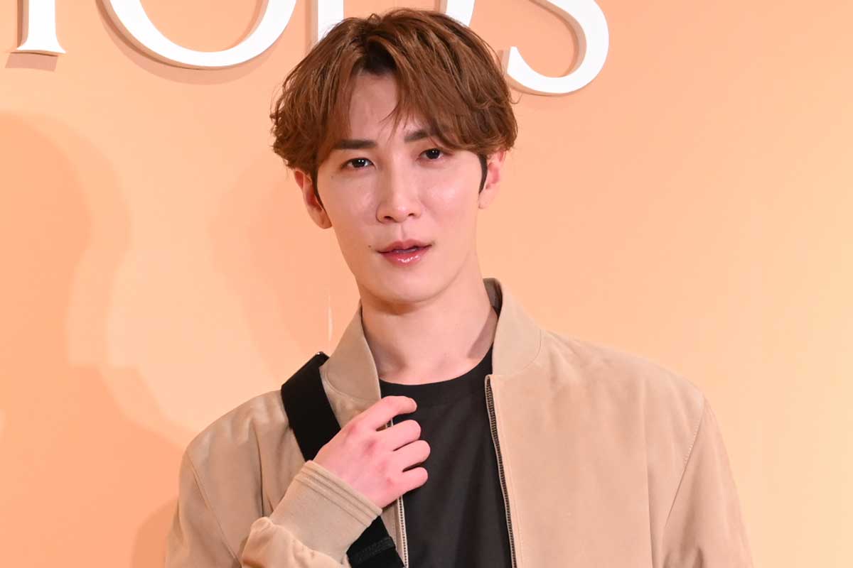 イベントに登壇したSnow Man・渡辺翔太【写真:ENCOUNT編集部】