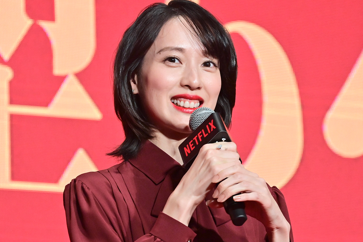 イベントに登壇した戸田恵梨香【写真：ENCOUNT編集部】