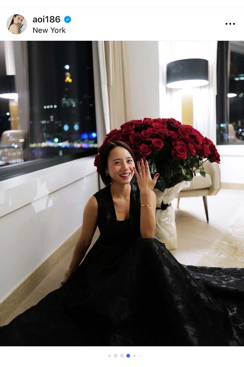 伊原葵【写真：インスタグラム（＠aoi186）より】