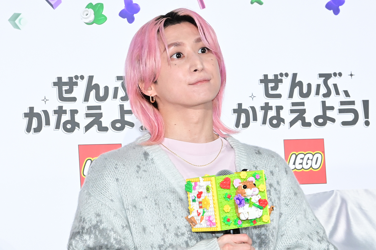 イベントに登壇したSnow Manの佐久間大介【写真:ENCOUNT編集部】