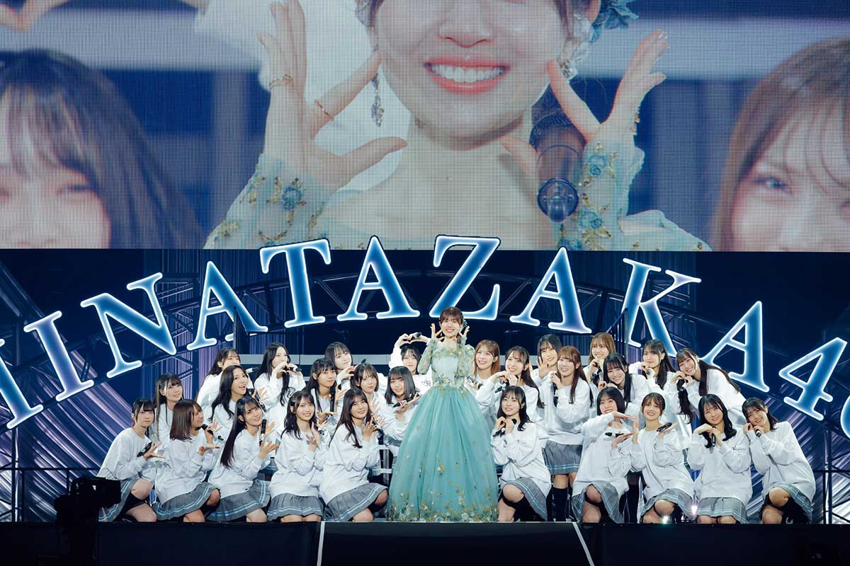 TOYOTA ARENA TOKYOで行われた日向坂46・松田好花の卒業セレモニー【写真：(C)Seed & FlowerLLC】