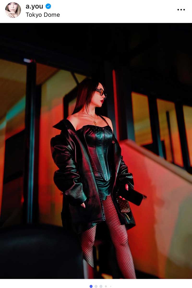 浜崎あゆみ【写真：インスタグラム（＠a.you）より】