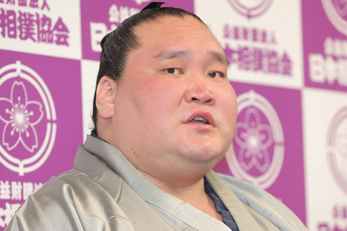 照ノ富士【写真：産経新聞社】