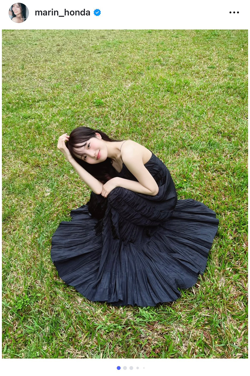 本田真凜の実際の投稿【写真：インスタグラム（＠marin_honda）より】