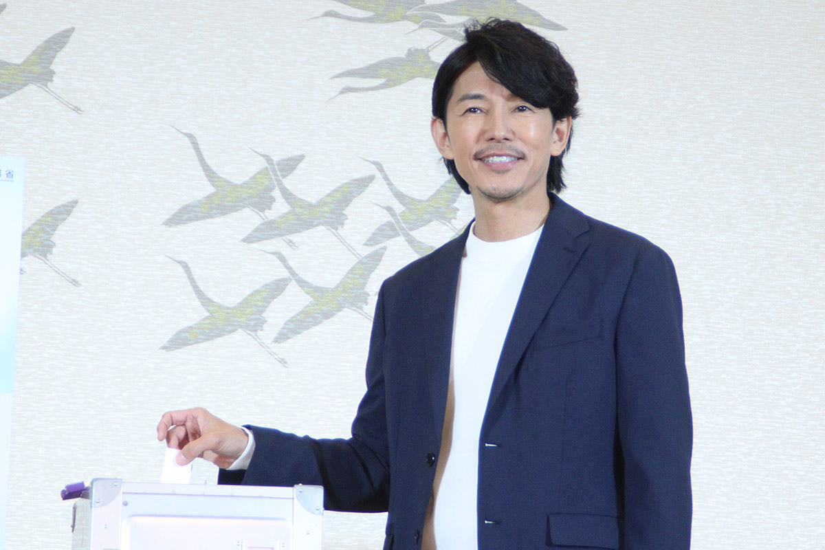 藤木直人「投票率低いと切ない」「今回も数字が欲しい」懇願、53歳にして父親に褒められたことも明かす