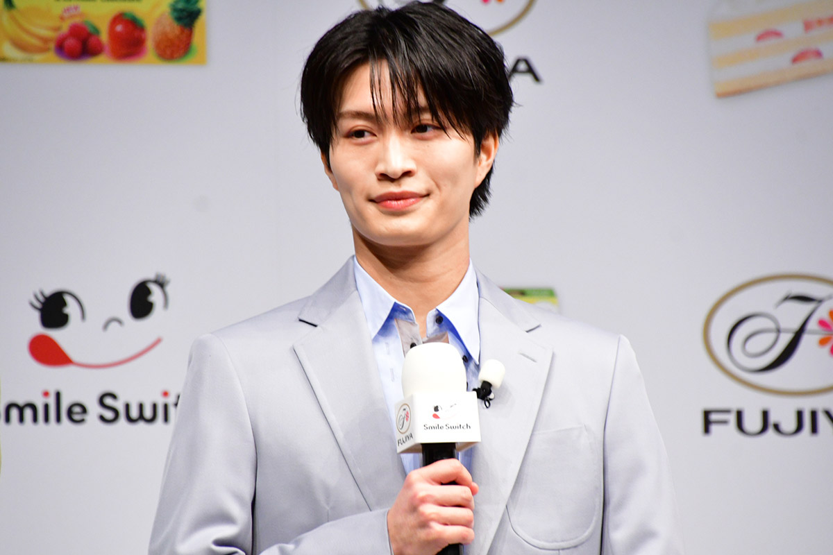 ACEes那須雄登「気づいたら自分の顔面が最高到達点に」　不二家CM撮影で自画自賛「お恥ずかしい」