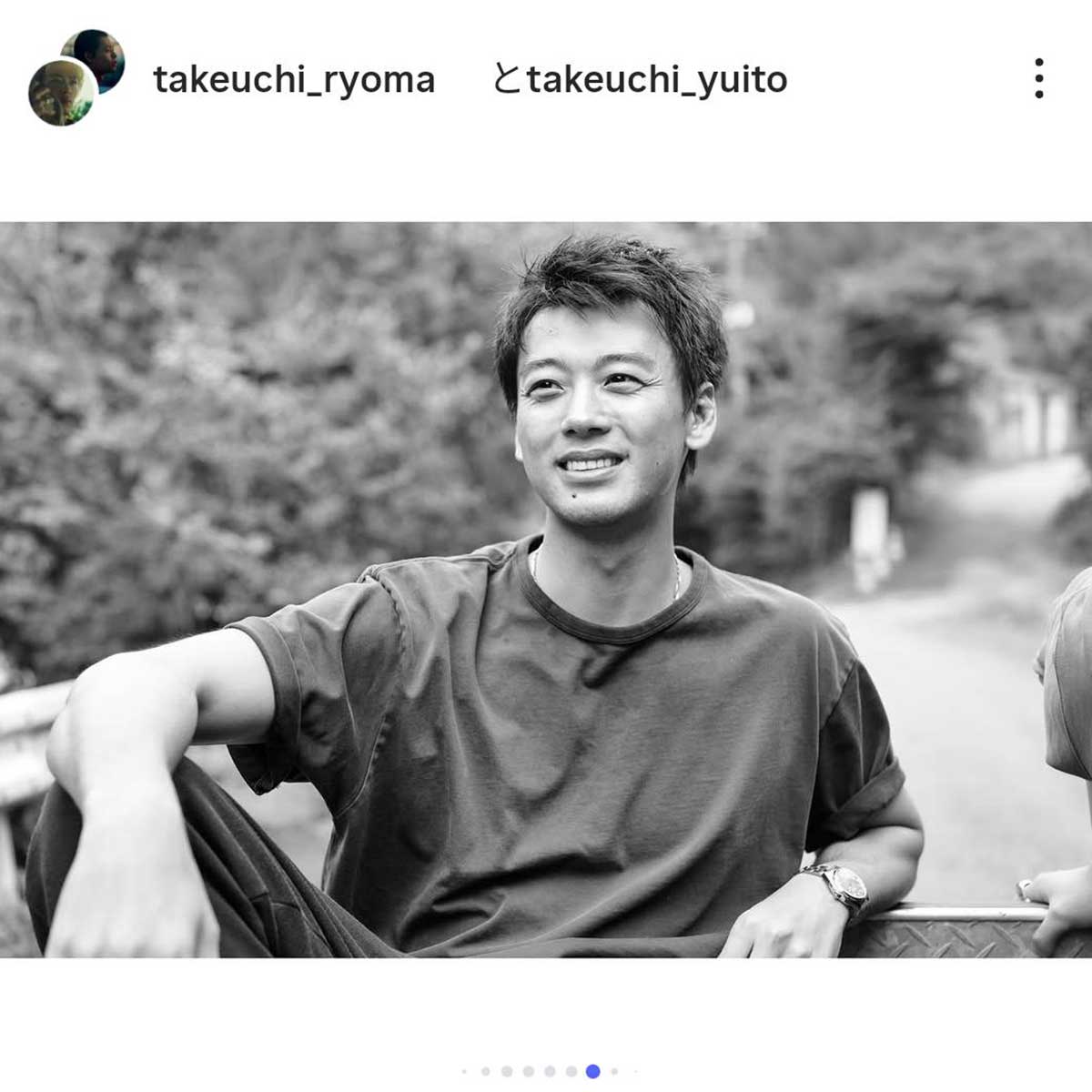 竹内涼真【写真：インスタグラム（＠takeuchi_ryoma）より】