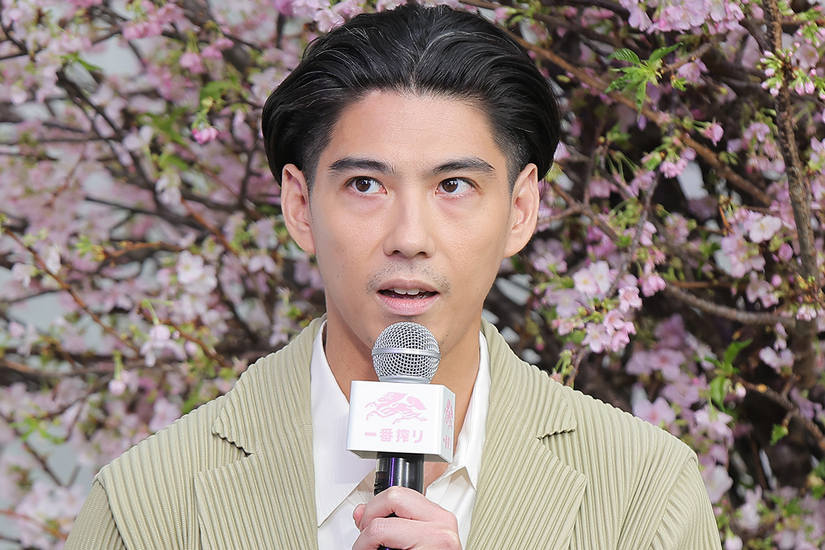 イベントに登壇した賀来賢人【写真：ENCOUNT編集部】