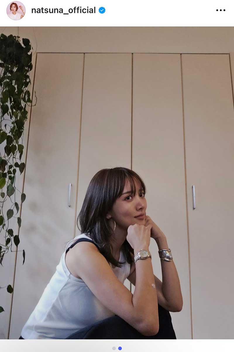 夏菜【写真：インスタグラム（＠ natsuna_official）より】