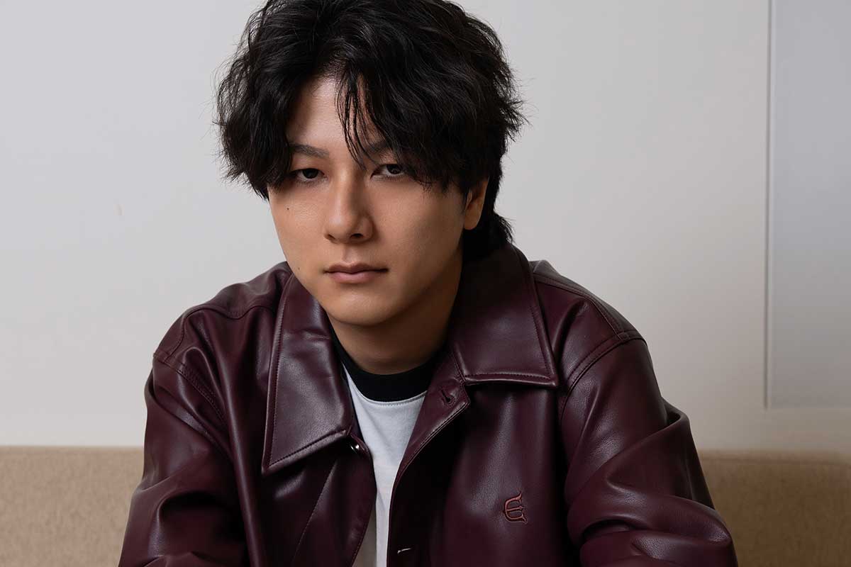 バンドの発起人でもある浪岡真太郎【写真：増田美咲】