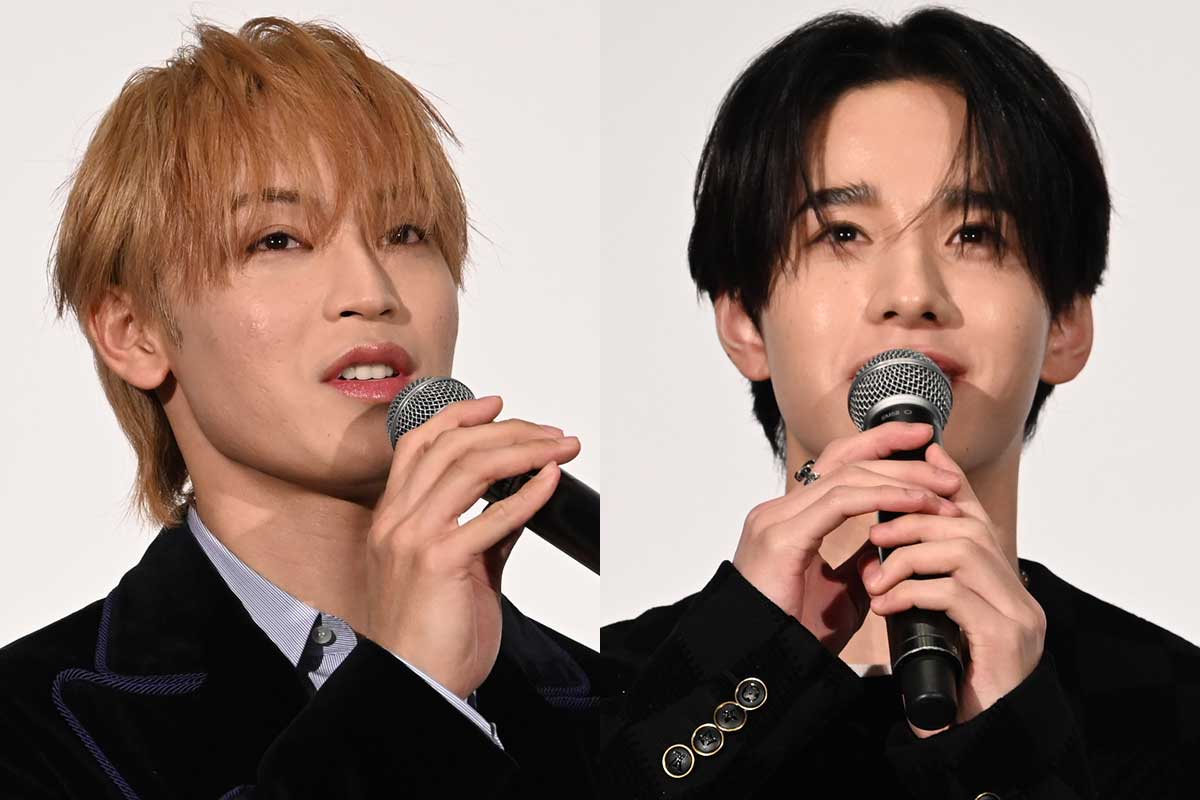 JO1與那城奨は「ハート、投げキッスしすぎ？」　佐藤景瑚の指摘に客席大歓声