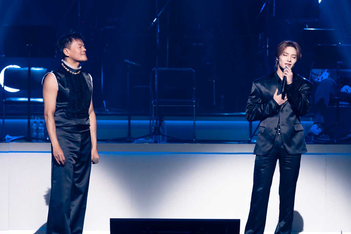 J.Y. Park、初コラボの愛弟子スキズI.Nをサプライズ祝福　2時間半で圧巻33曲＆日本語MC【ライブレポート】