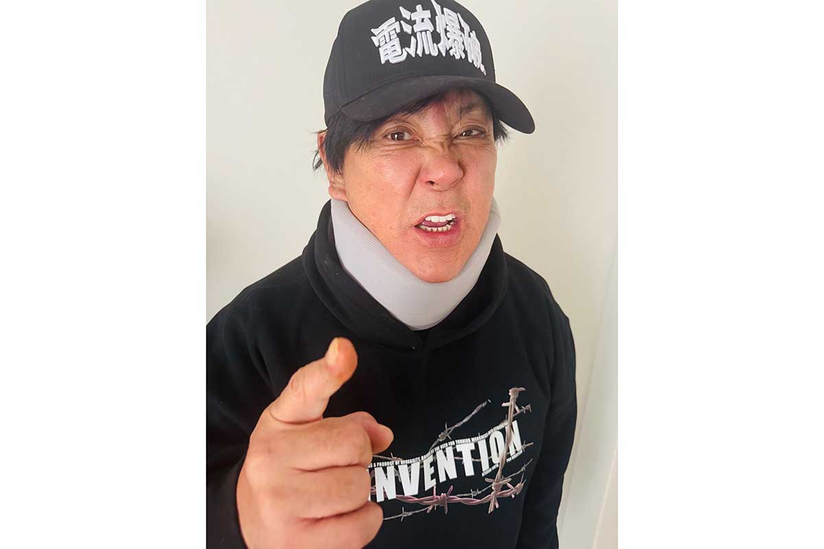 頚椎損傷の大仁田厚、順調に回復「もうサポーター無しでも大丈夫」　23日に本格復帰予定