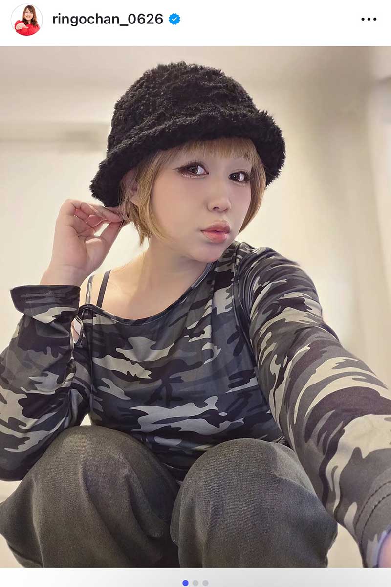 りんごちゃんの実際の投稿【写真:インスタグラム(@ringochan_0626)より】