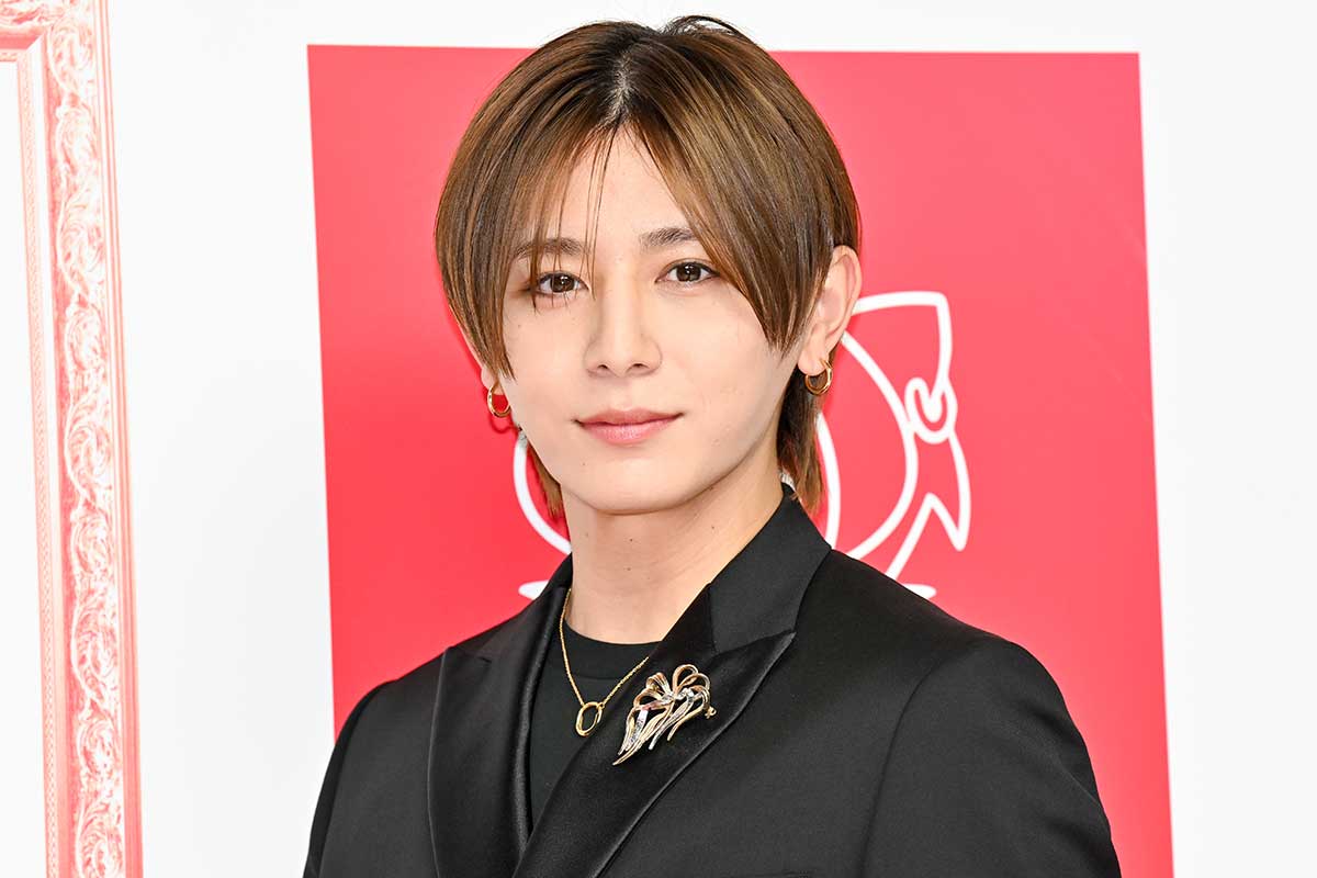 合同取材会に出席したHey! Say! JUMP・山田涼介【写真:ENCOUNT編集部】