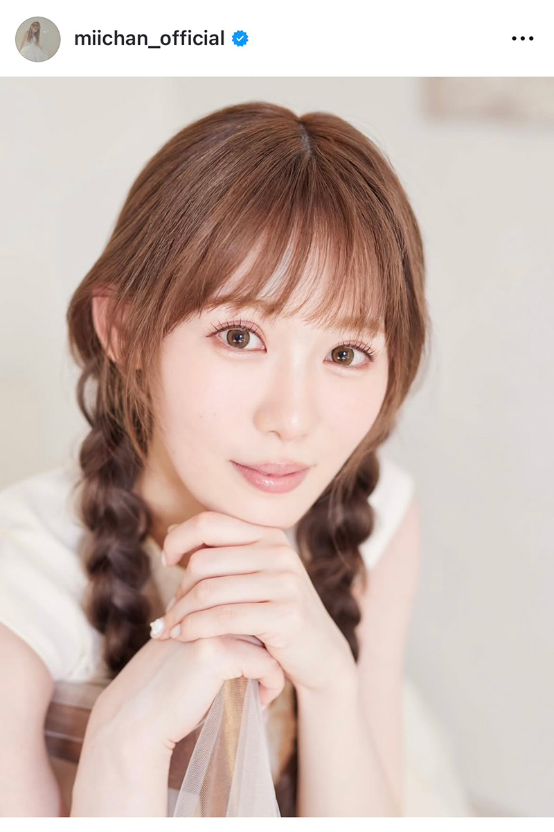 小池美波の実際の投稿【写真：インスタグラム（＠miichan_official）より】