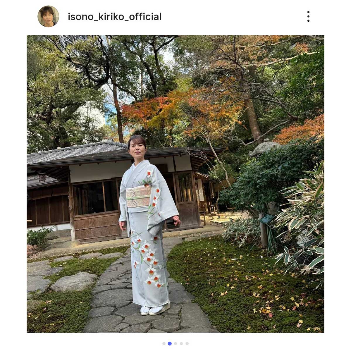 磯野貴理子【写真：インスタグラム（＠isono_kiriko_official）より】