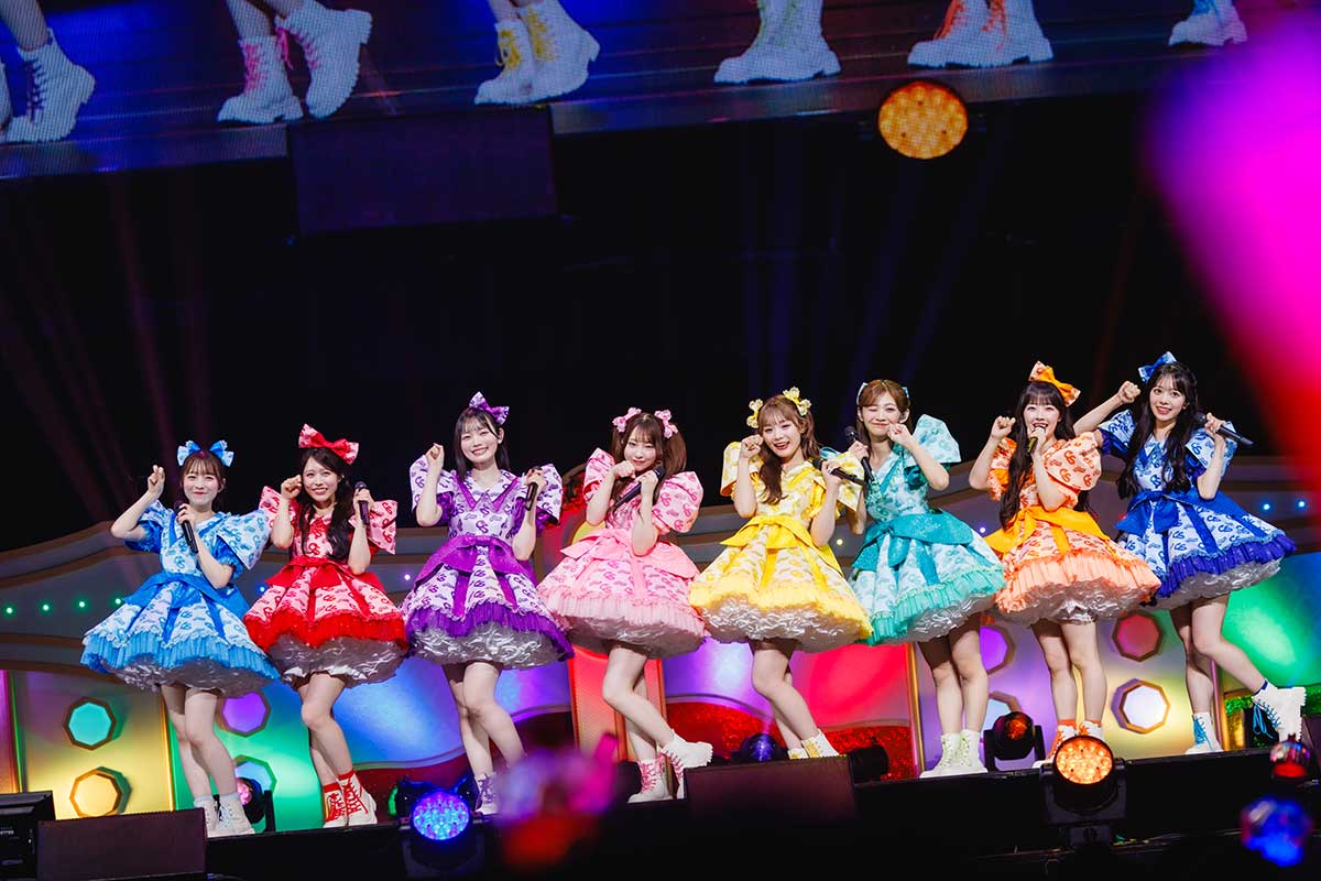 CUTIE STREETもパフォーマンスを披露【写真：ヨシモリユウナ】